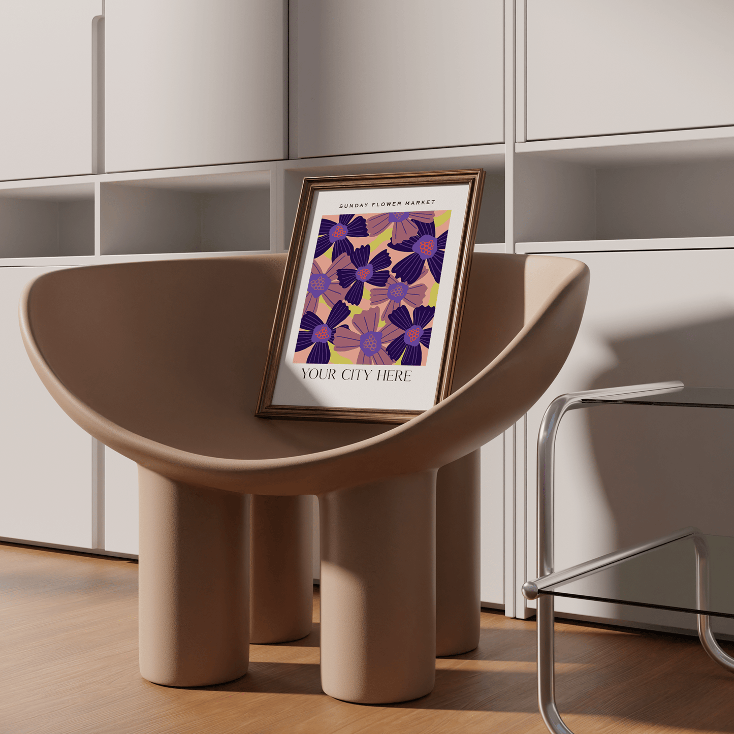 Customizable Flower Market Print 03 - THE WALL SNOB