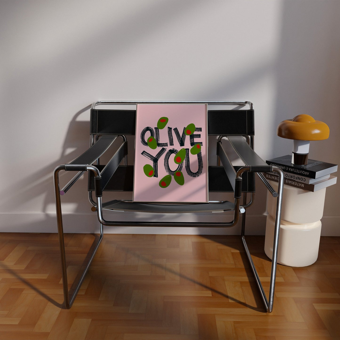 Olive You Print - THE WALL SNOB