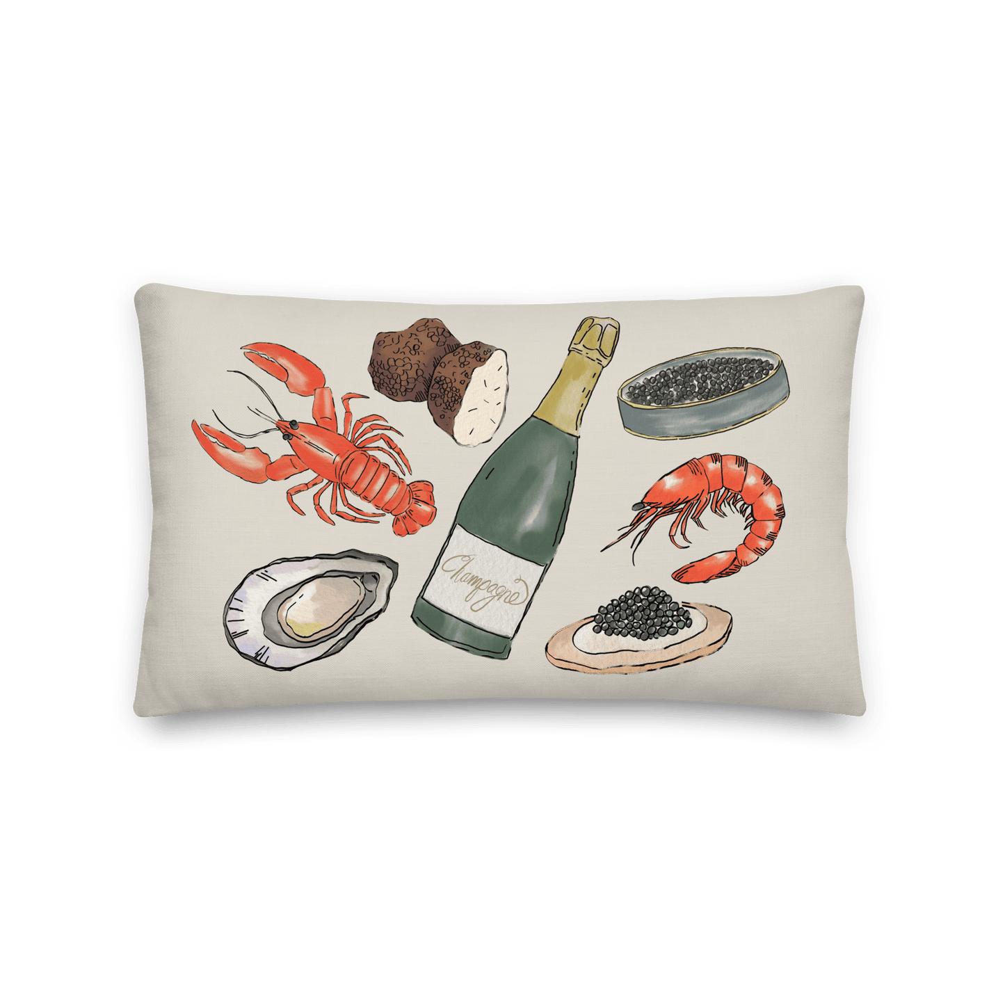 TWS x TNCB Sips + Bites Pillowcase - PREORDER - THE WALL SNOB