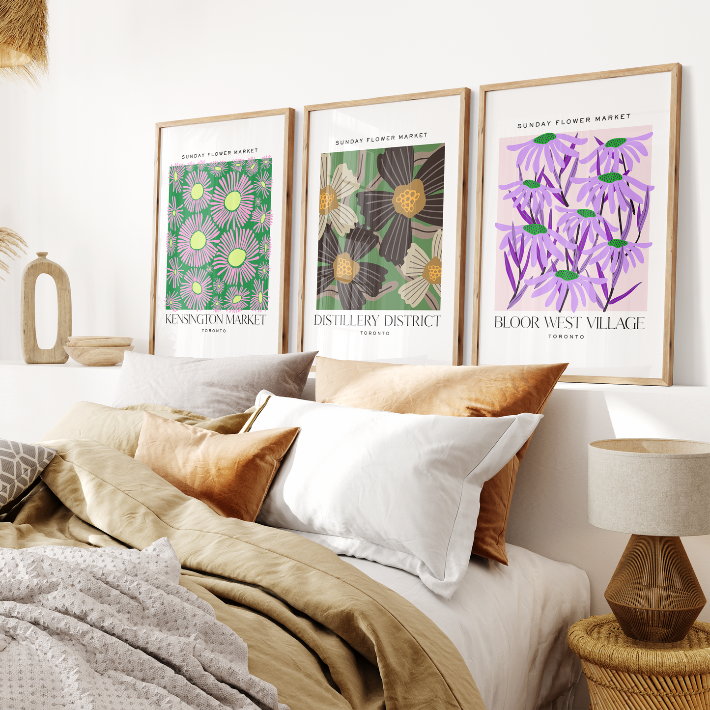 Toronto Flower Market Prints - THE WALL SNOB