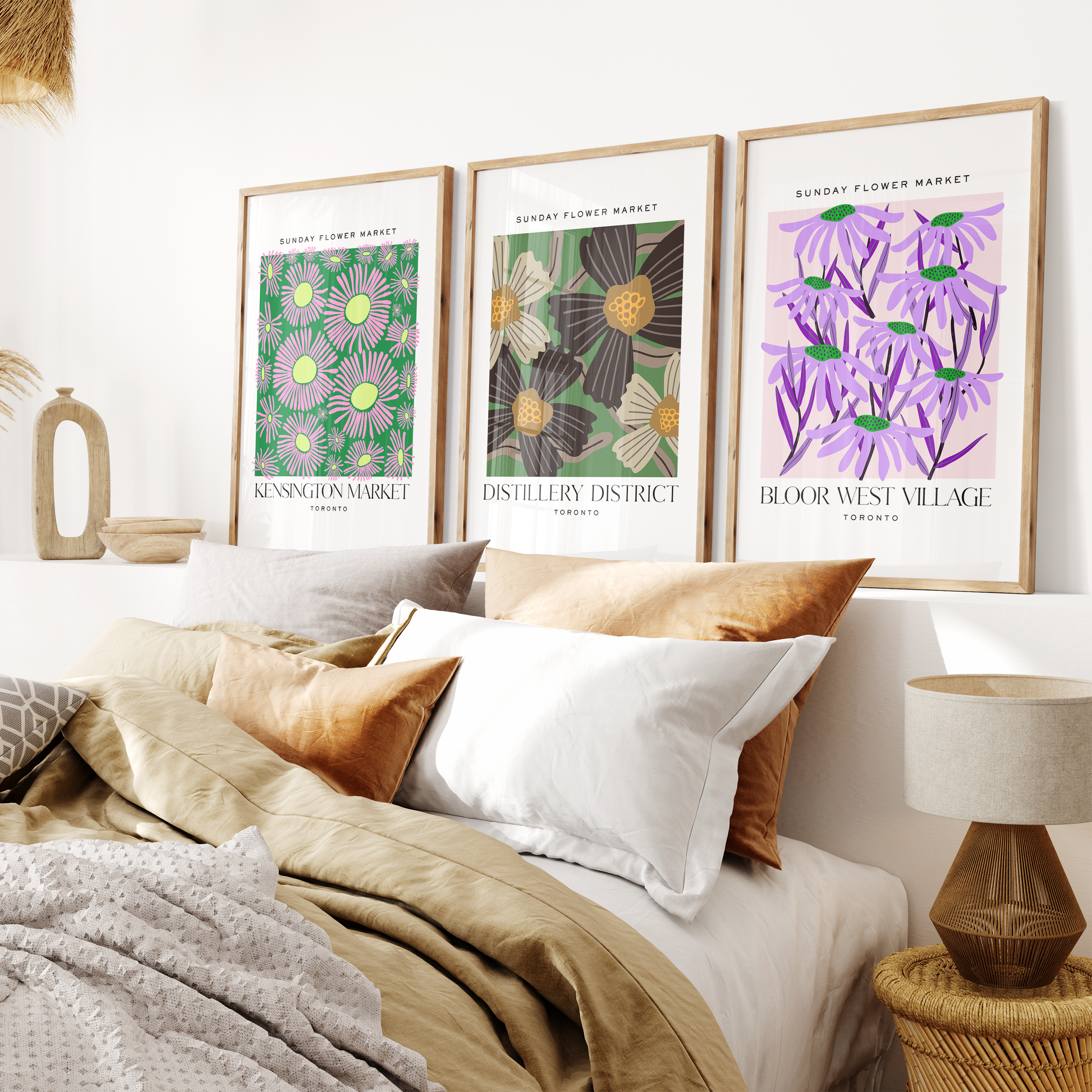 Toronto Flower Market Prints - THE WALL SNOB