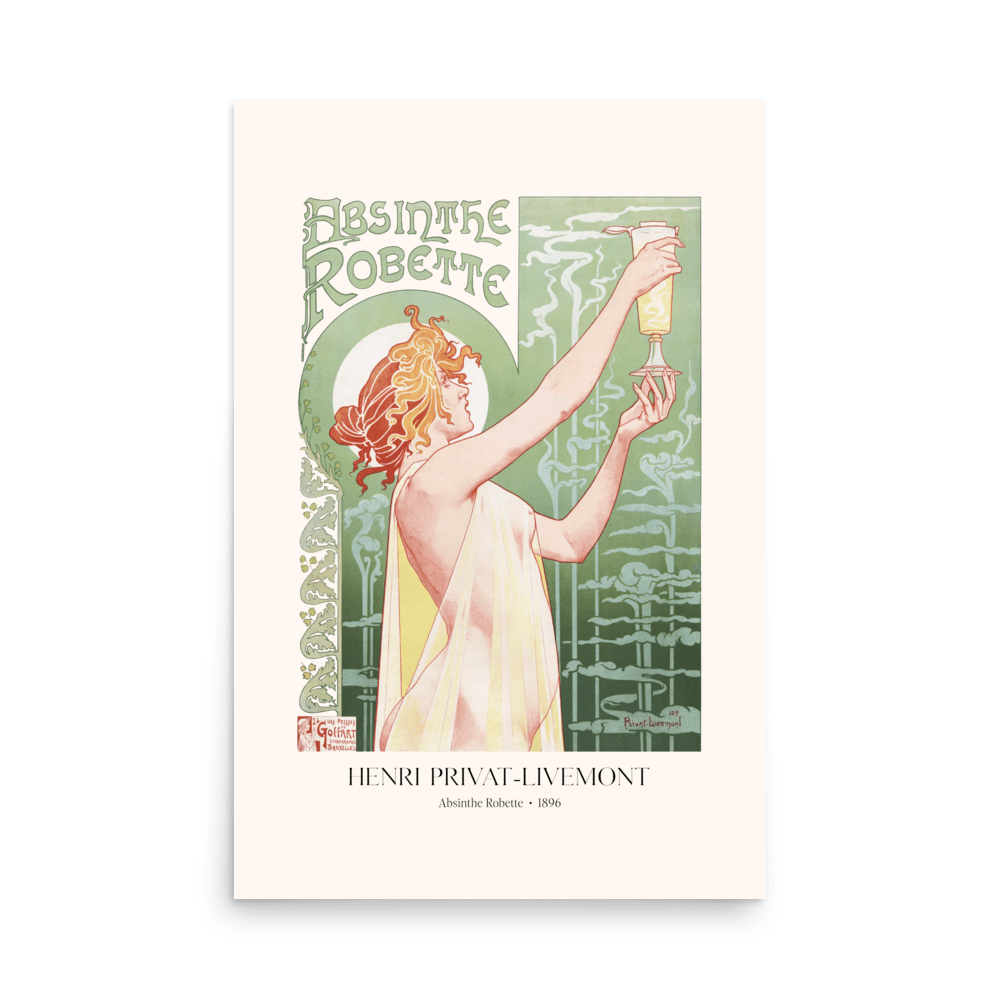 Absinthe Robette Print - THE WALL SNOB