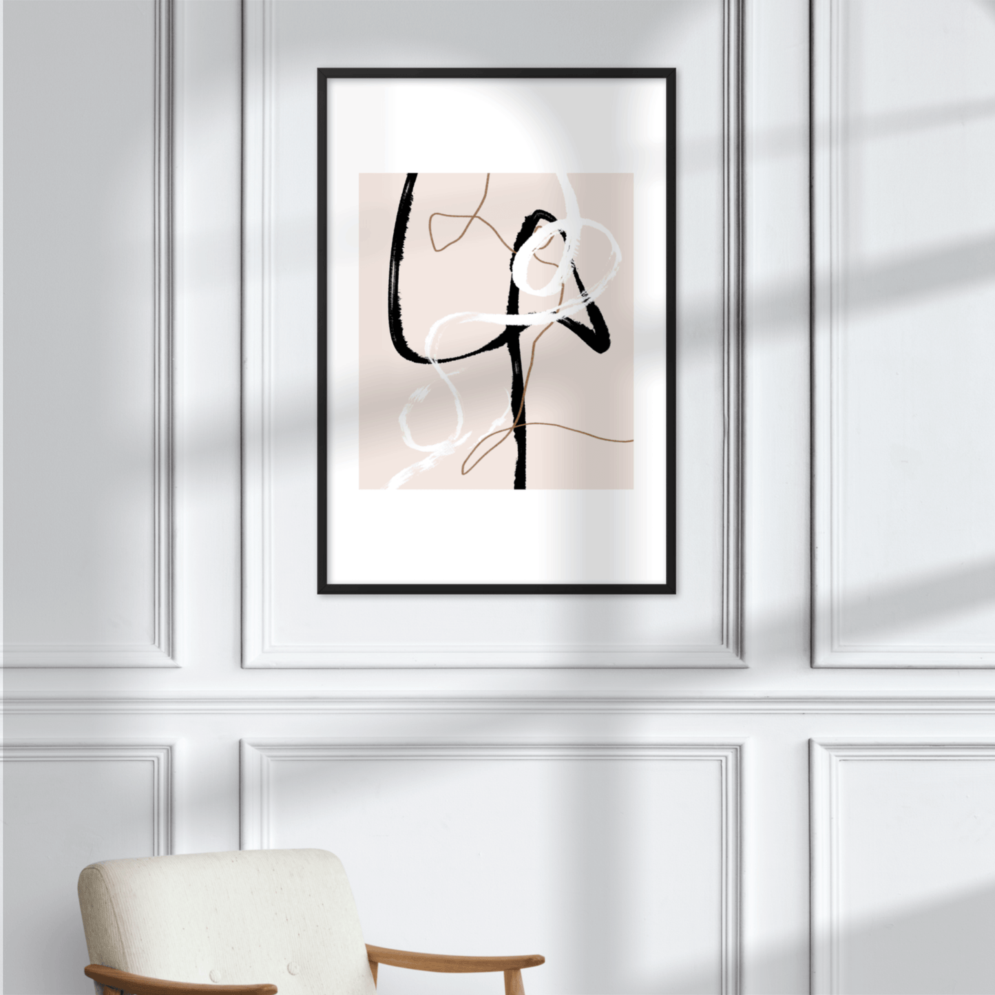 Abstract Flow 1, Poster - THE WALL SNOB