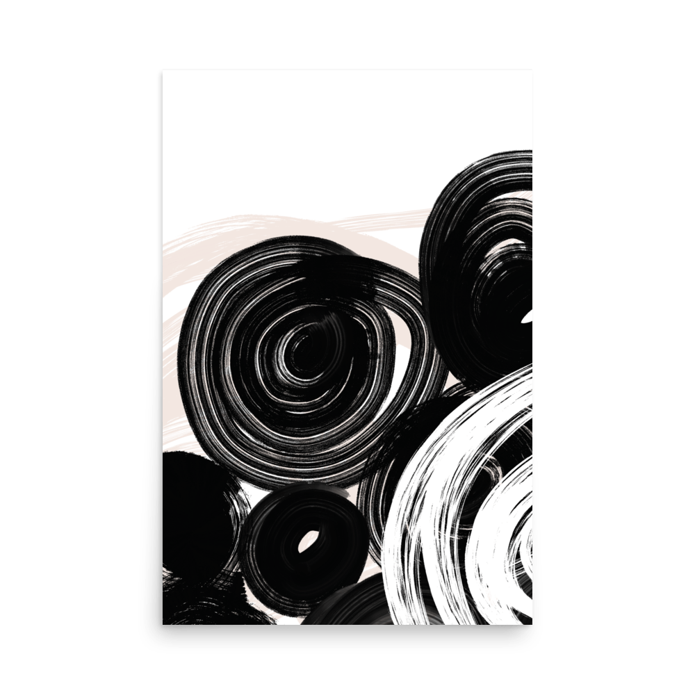 Abstract Flow Giro Print - THE WALL SNOB