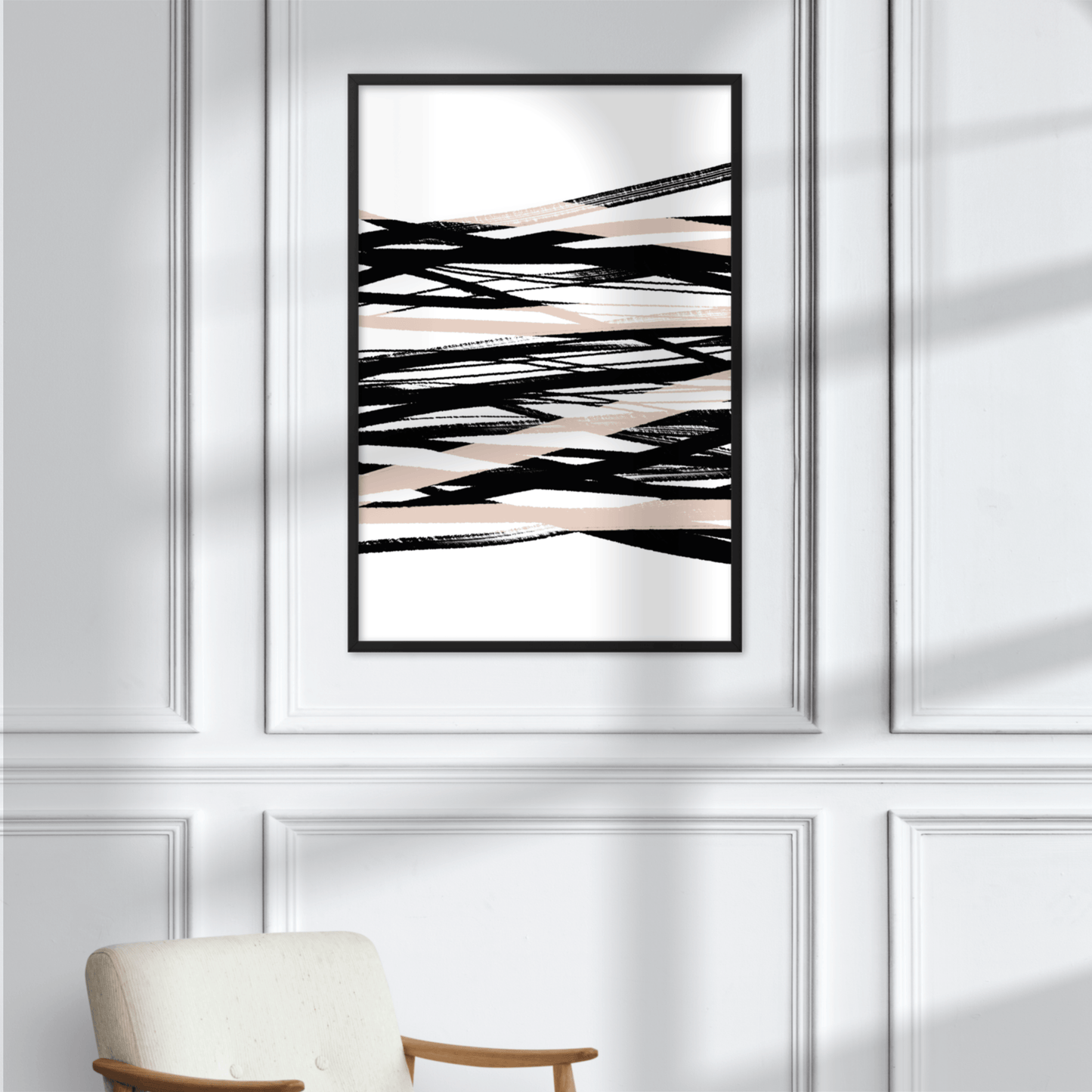 Abstract Flow Linea, Poster - THE WALL SNOB