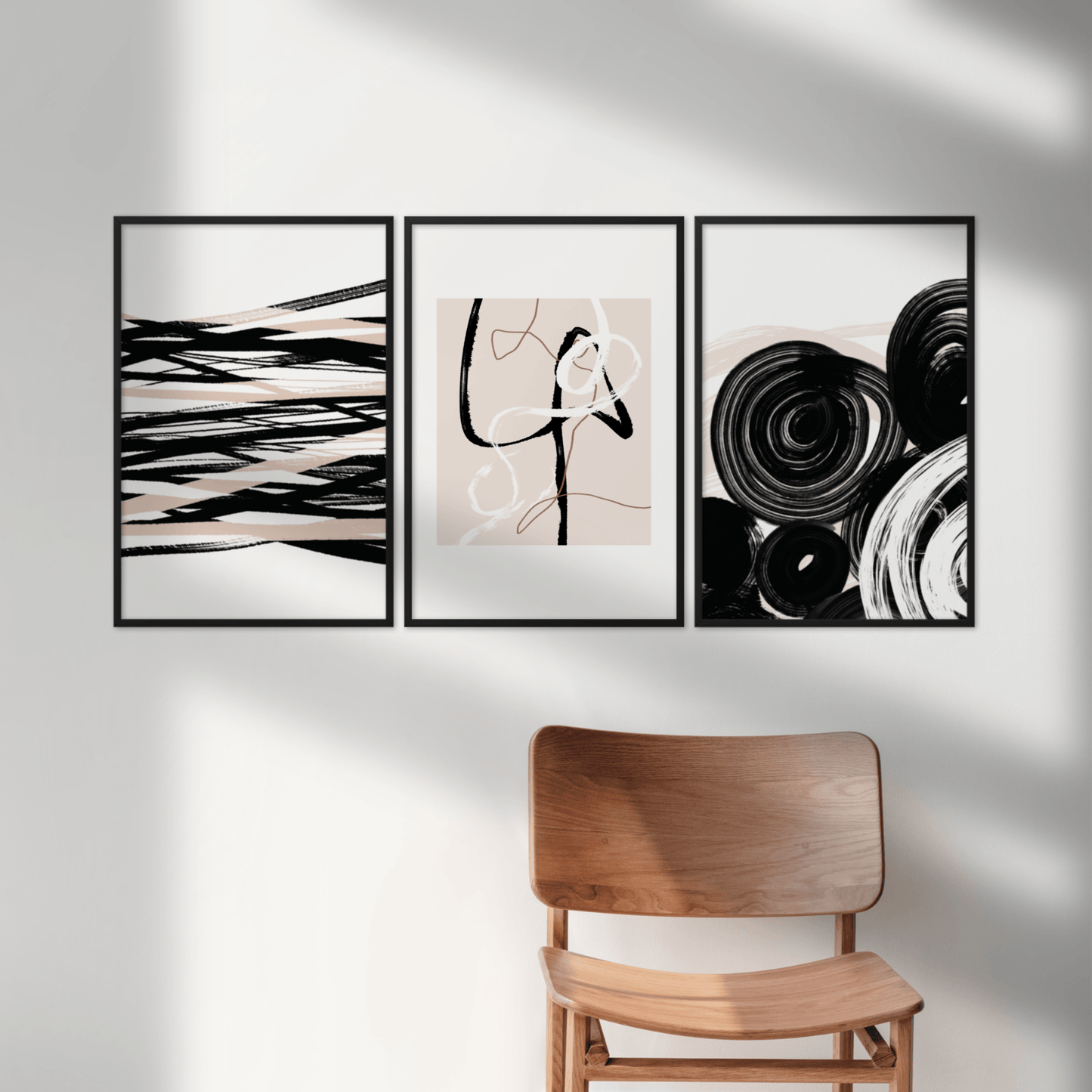 Abstract Flow Linea, Poster - THE WALL SNOB