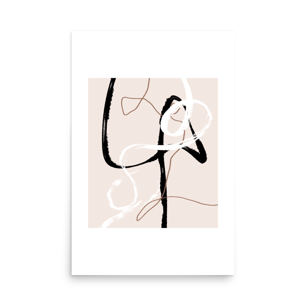 Abstract Flow Print - THE WALL SNOB