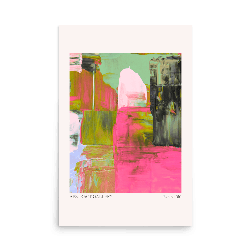 Abstract Gallery 010 Print - THE WALL SNOB
