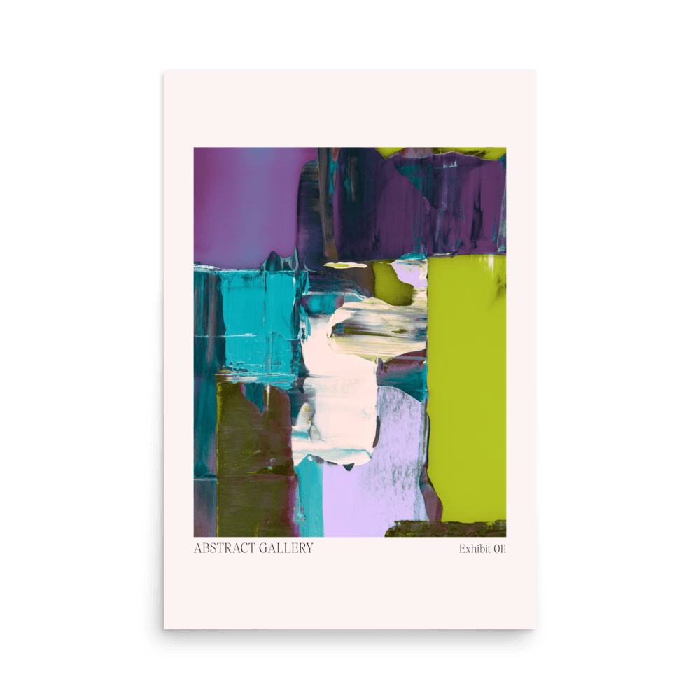 Abstract Gallery 011 Print - THE WALL SNOB