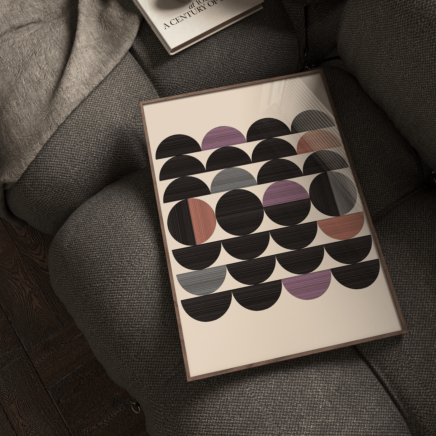 Against The Grid Print - THE WALL SNOB
