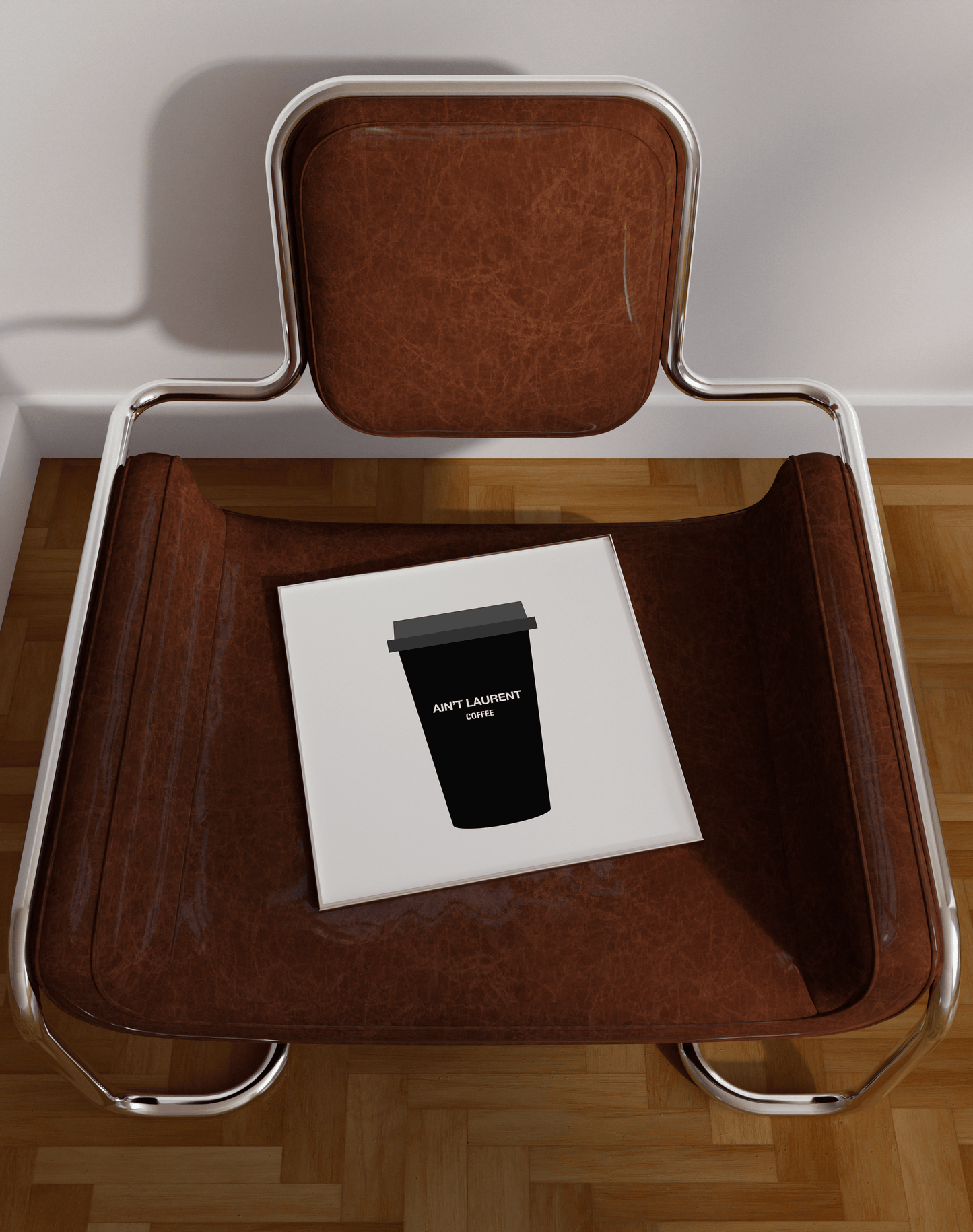 Ain't Laurent Coffee Mug Print - THE WALL SNOB