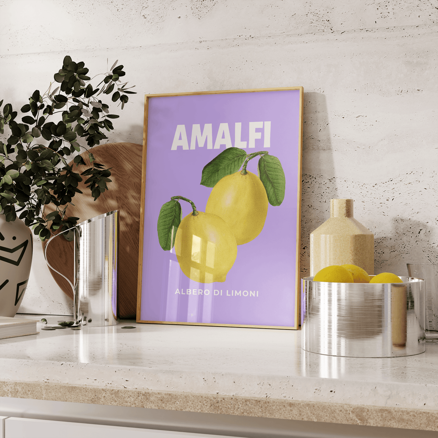 Amalfi Vintage Print - THE WALL SNOB