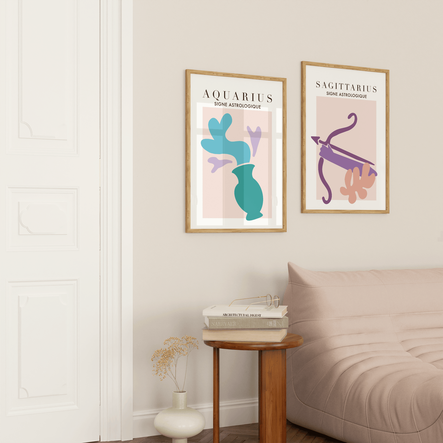Aquarius Cutouts, Poster - THE WALL SNOB