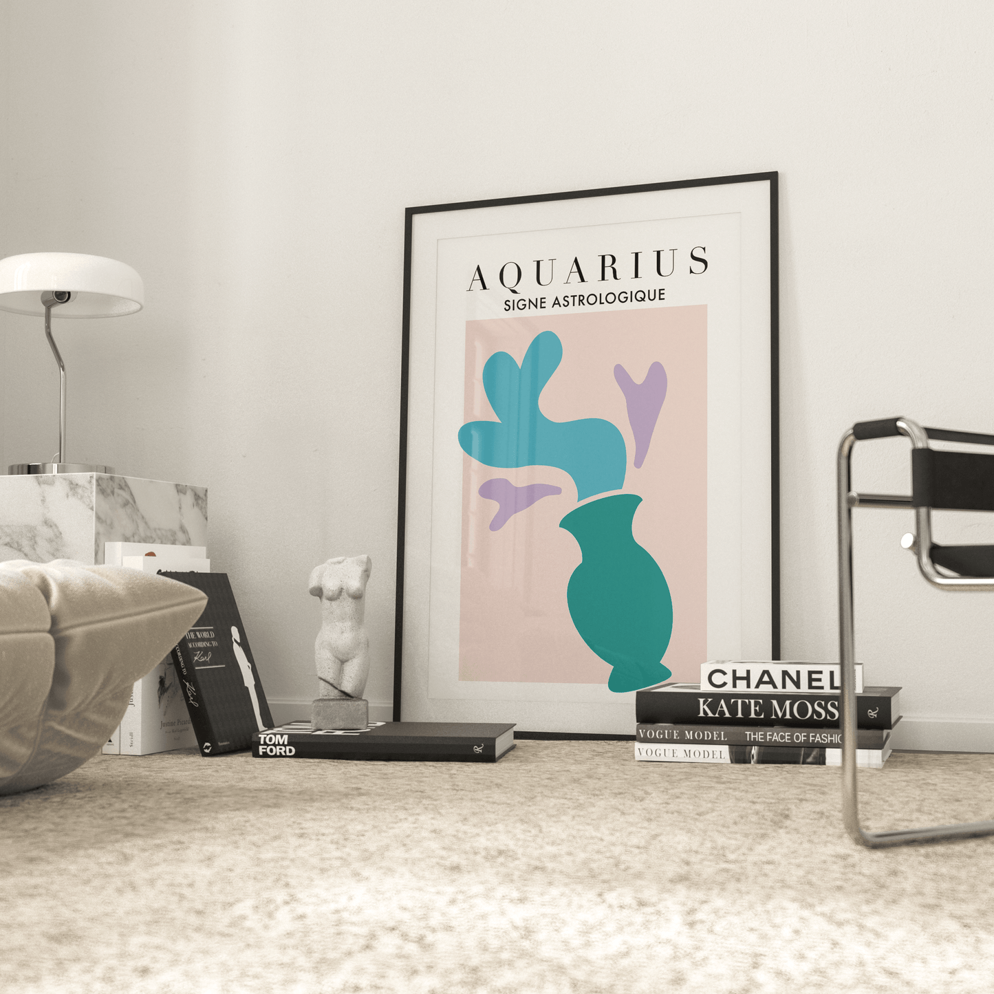 Aquarius Cutouts, Poster - THE WALL SNOB