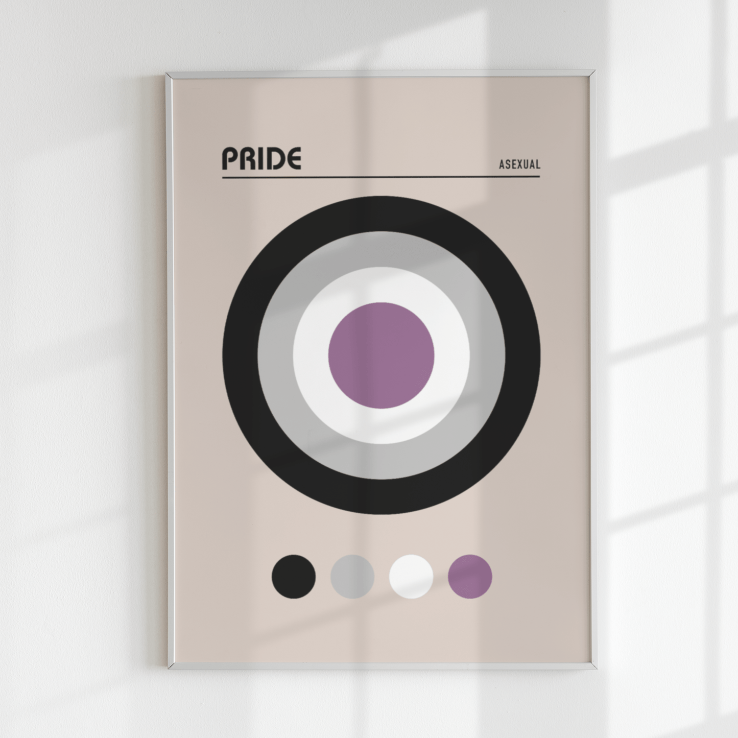 Asexual Pride Duo - THE WALL SNOB