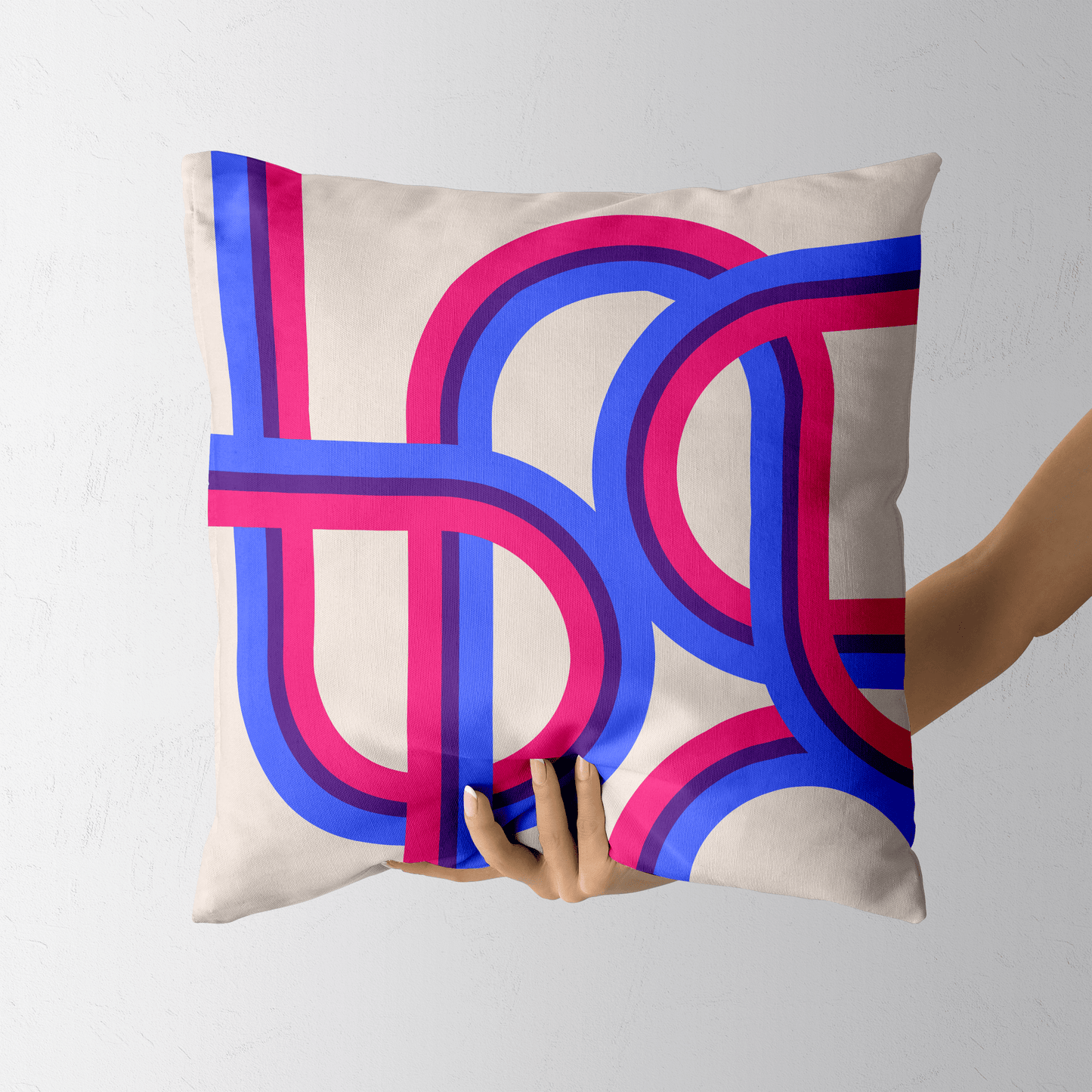 Bi Pride Stripes Pillowcase - THE WALL SNOB
