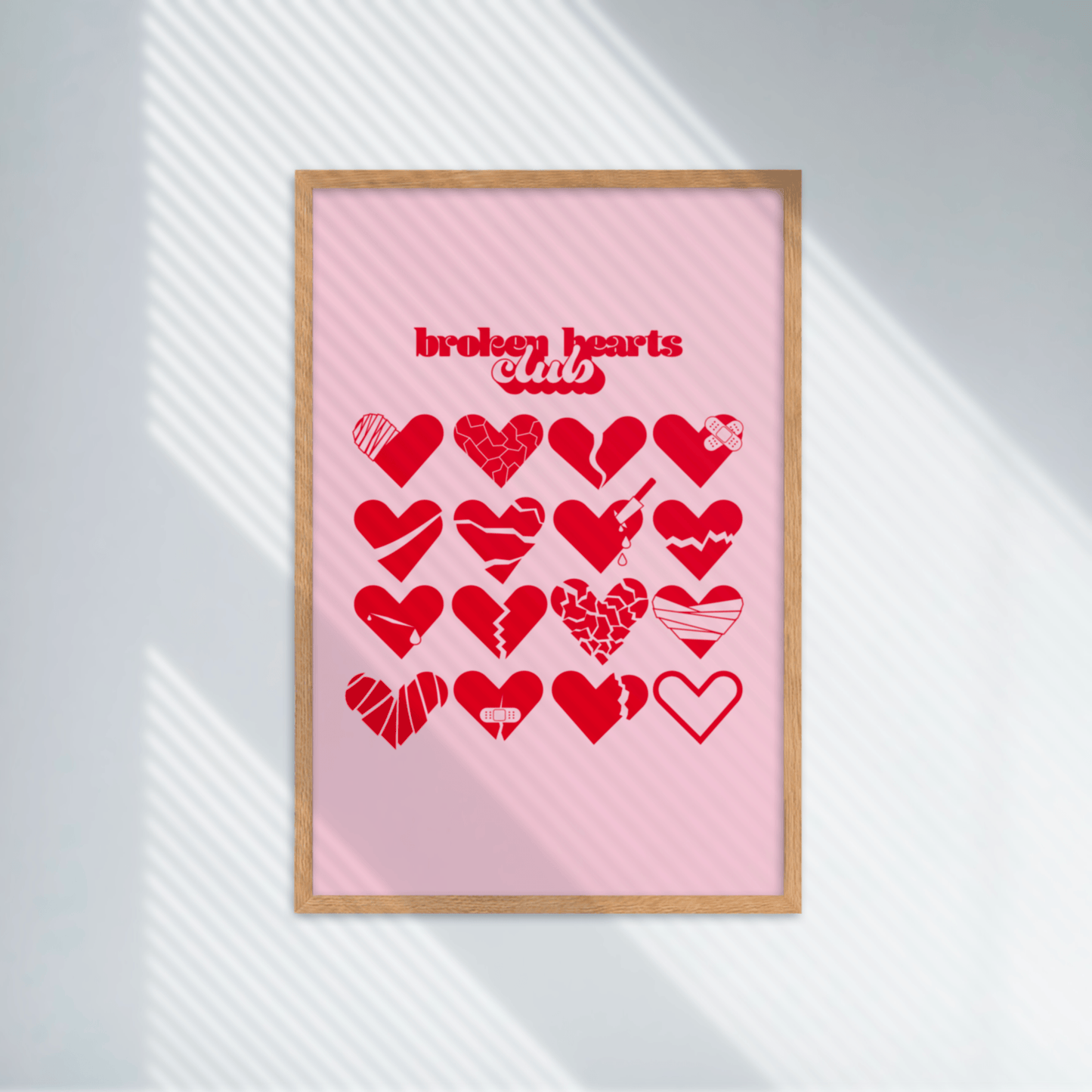 Broken Hearts Club, Poster - THE WALL SNOB