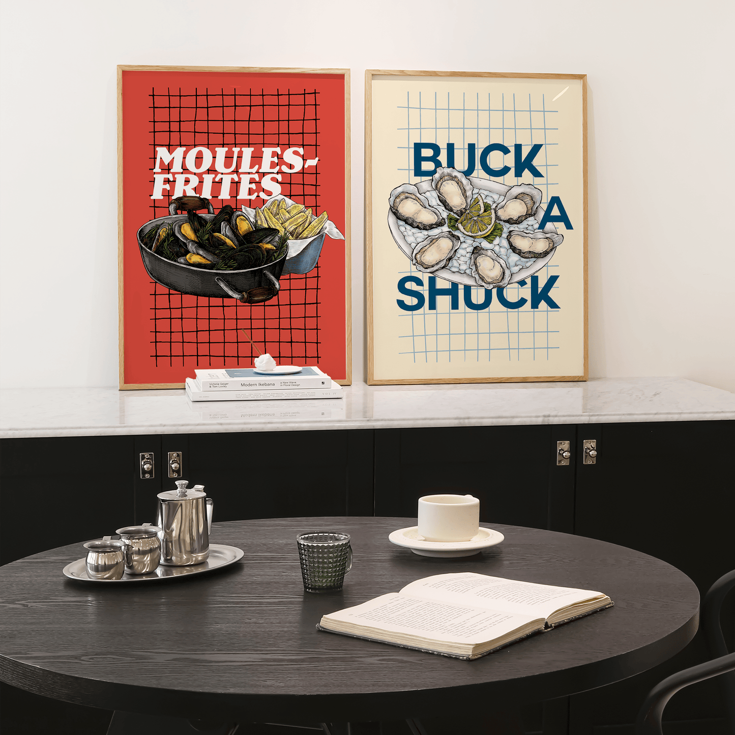 Buck A Shuck Print - THE WALL SNOB