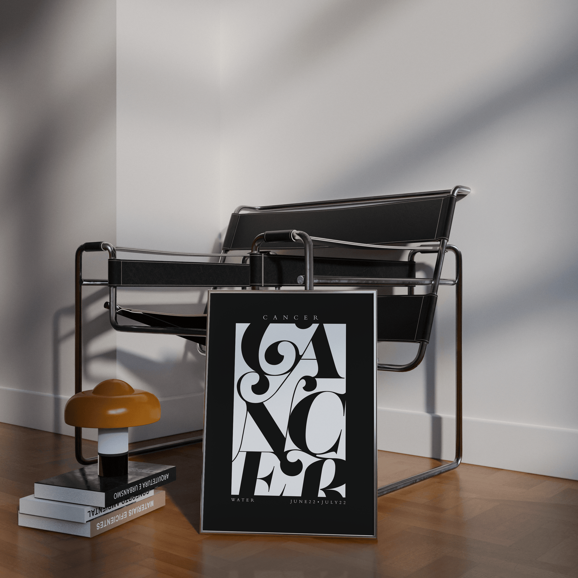 Cancer Flourish Print - THE WALL SNOB