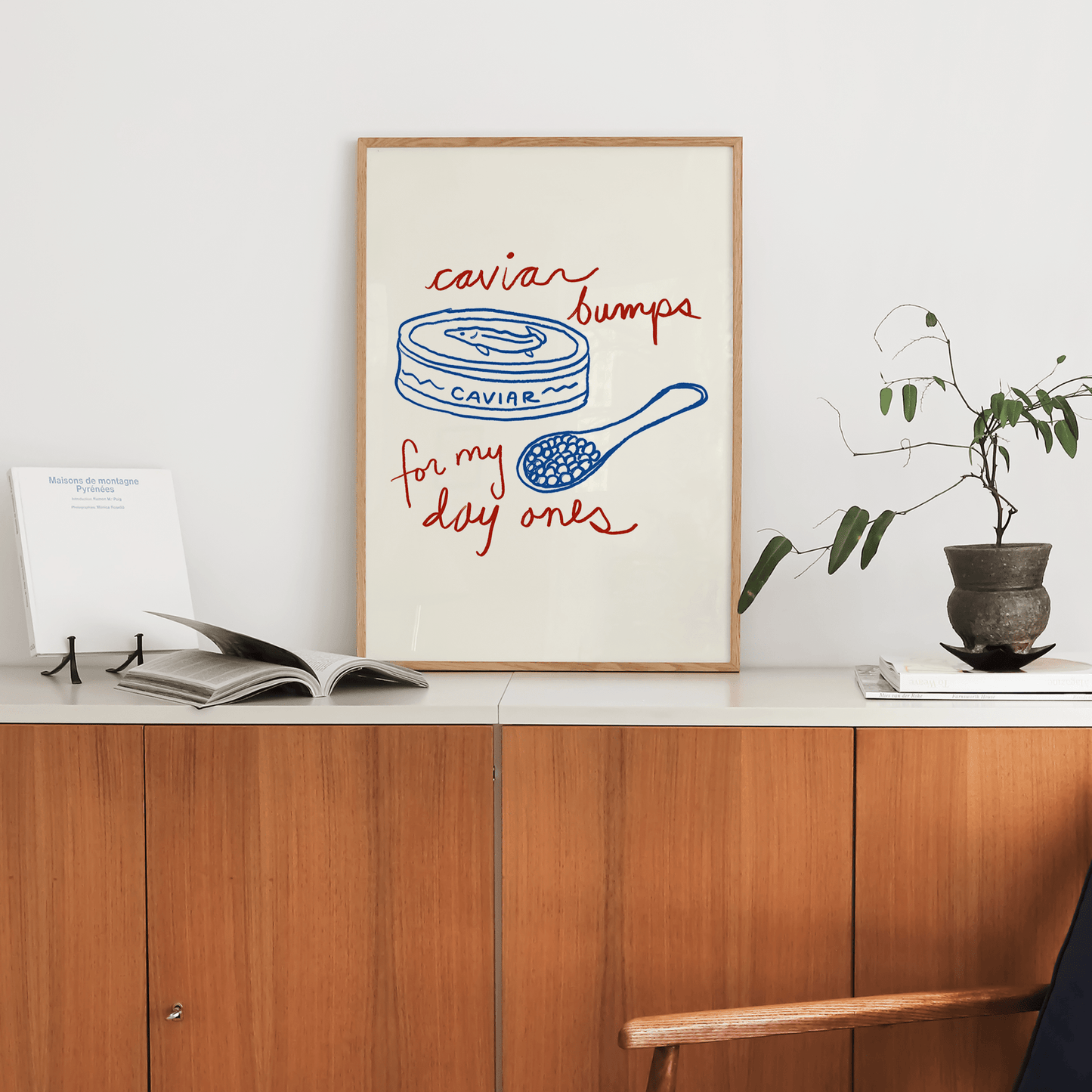 Caviar Bumps Print - THE WALL SNOB