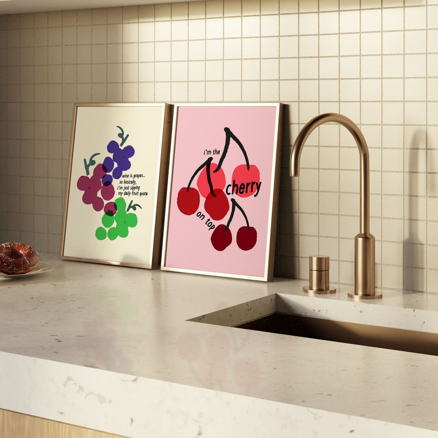 Cherry On Top Print - THE WALL SNOB