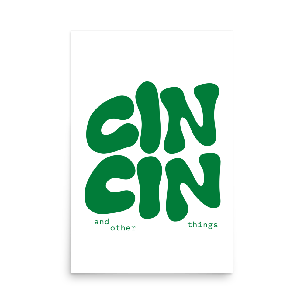 Cin Cin and Other Things Print - THE WALL SNOB
