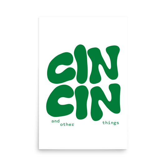 Cin Cin and Other Things Print - THE WALL SNOB