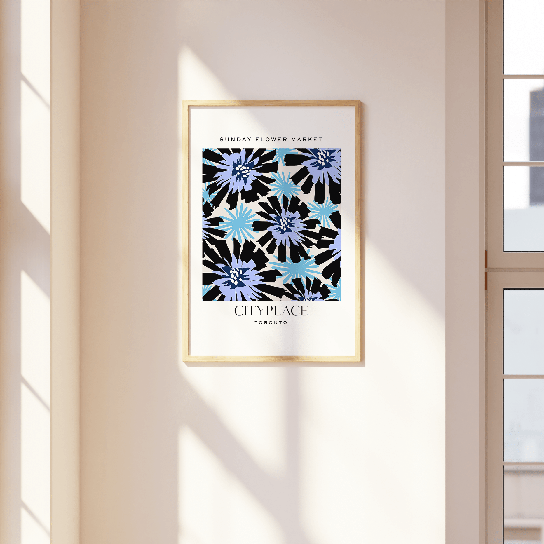 Cityplace Toronto Flower Market Print - THE WALL SNOB