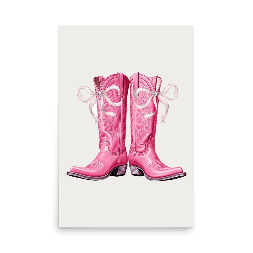 Coquette Cowgirl Print - THE WALL SNOB