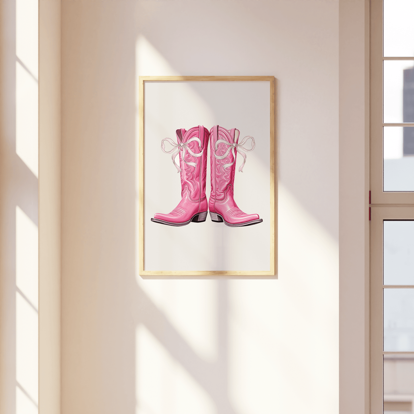 Coquette Cowgirl Print - THE WALL SNOB