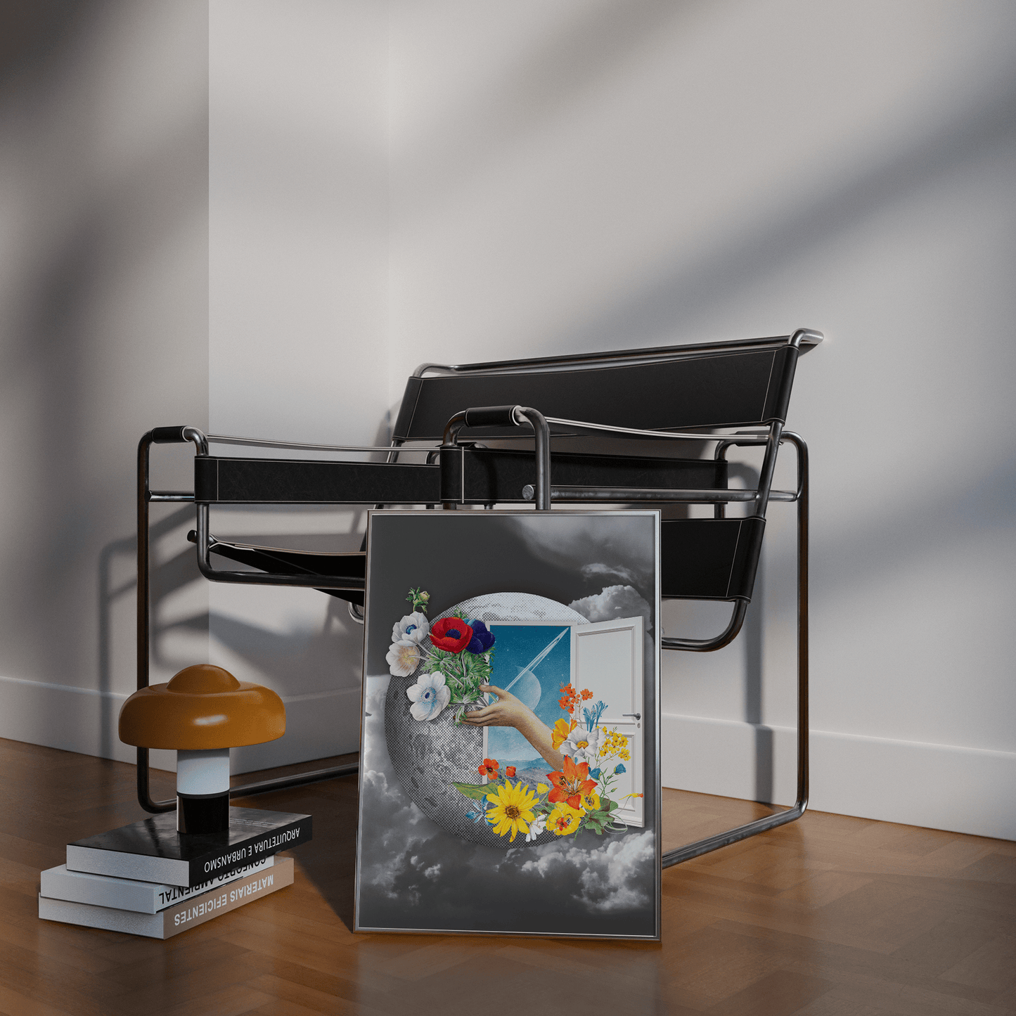 Cosmic Flower Portal Print - THE WALL SNOB