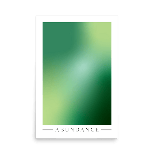 Divine Aura - Abundance Print - THE WALL SNOB