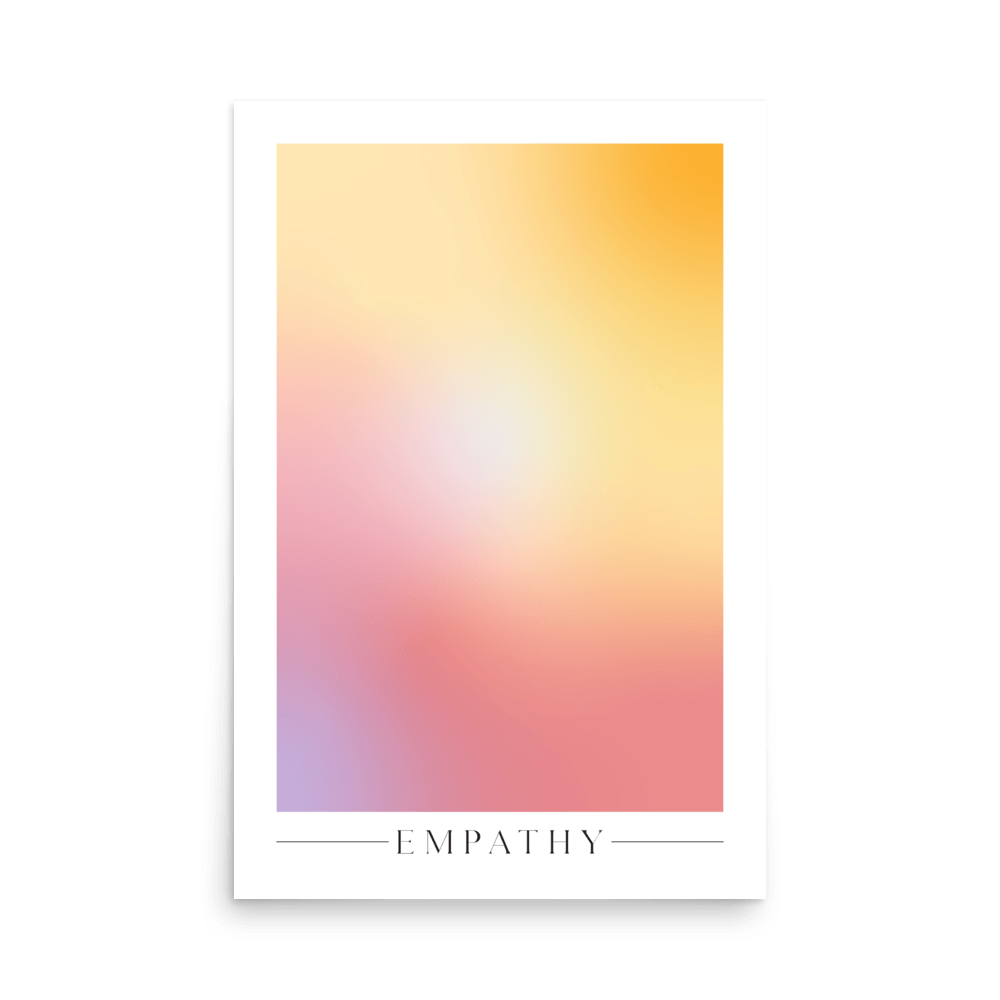 Divine Aura - Empathy Print - THE WALL SNOB