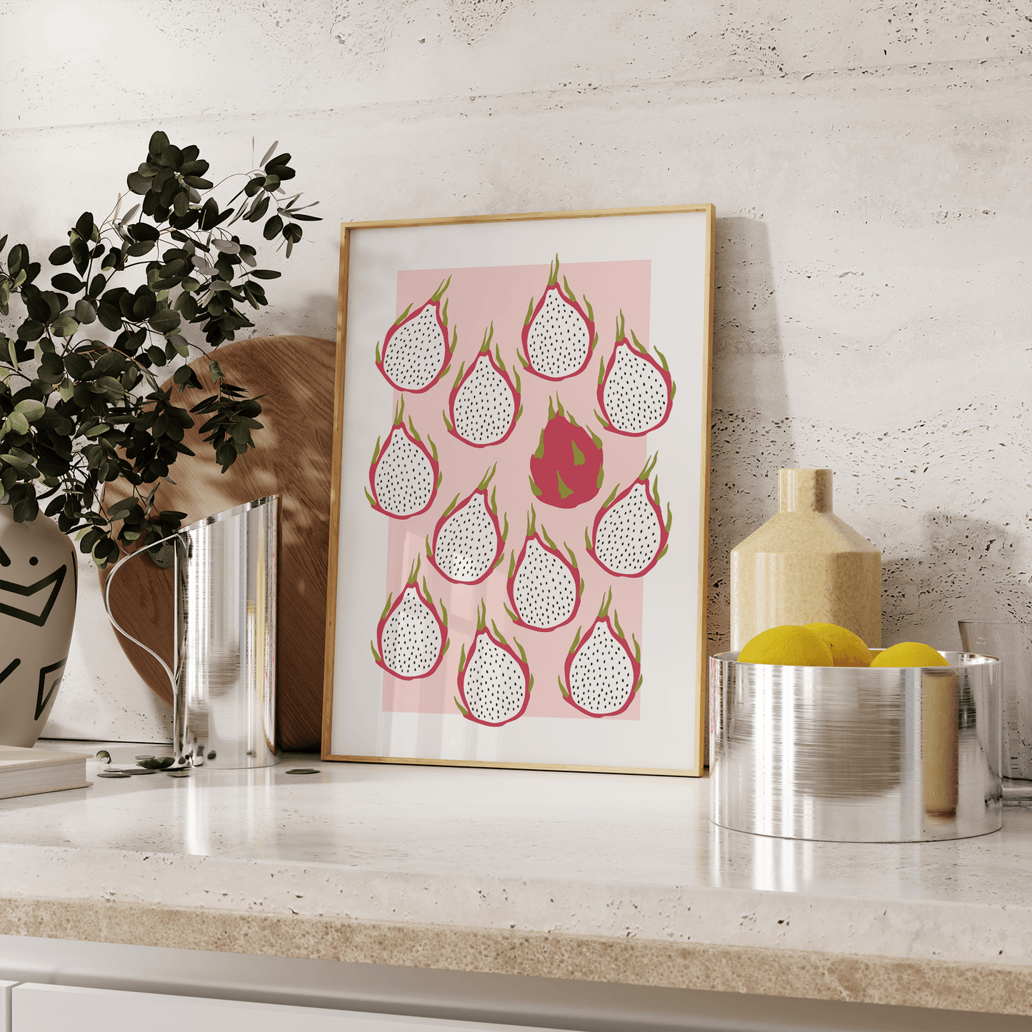 Dragonfruit Gallery Print - THE WALL SNOB