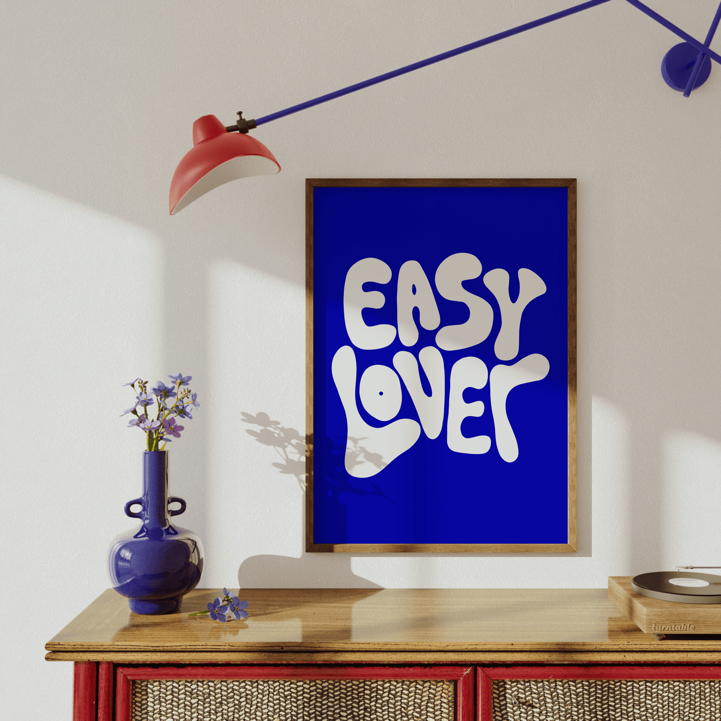 Easy Lover Print - THE WALL SNOB