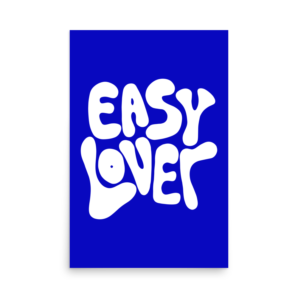 Easy Lover Print - THE WALL SNOB