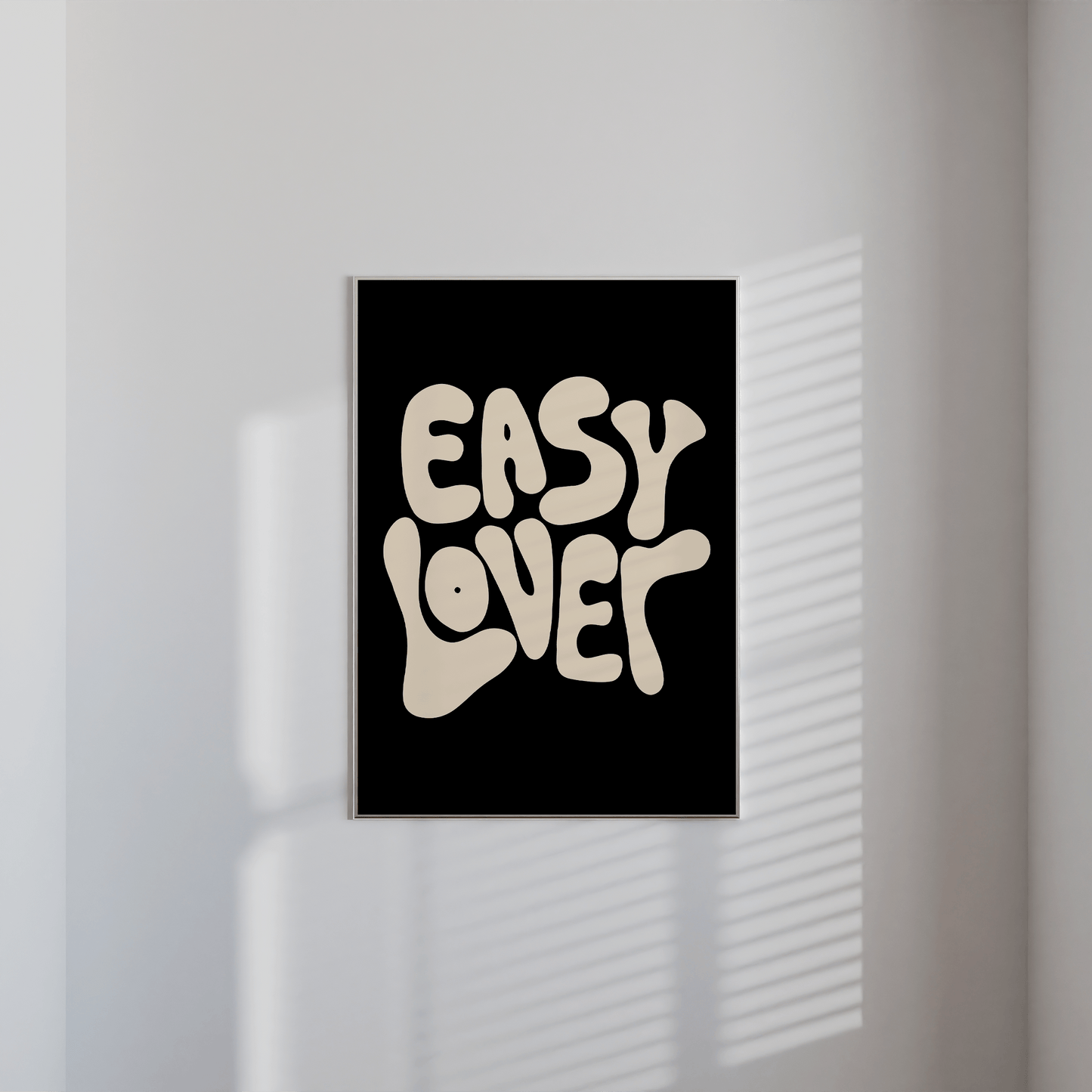 Easy Lover Print - THE WALL SNOB