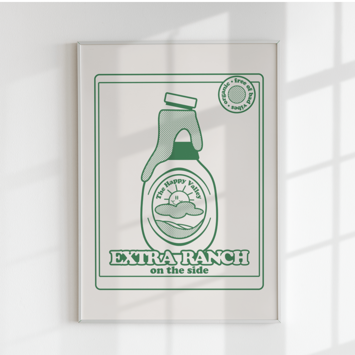 Extra Ranch On The Side Print - THE WALL SNOB