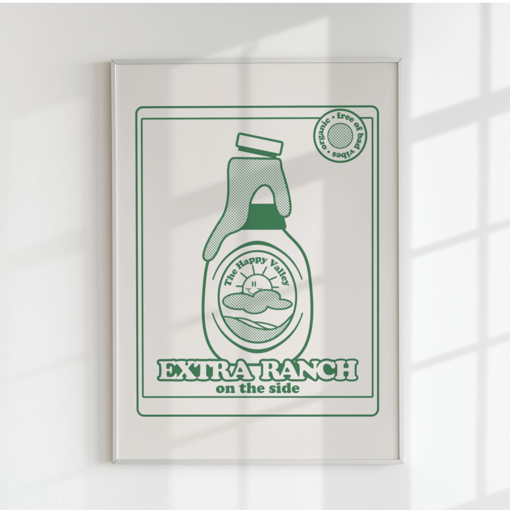 Extra Ranch On The Side Print - THE WALL SNOB