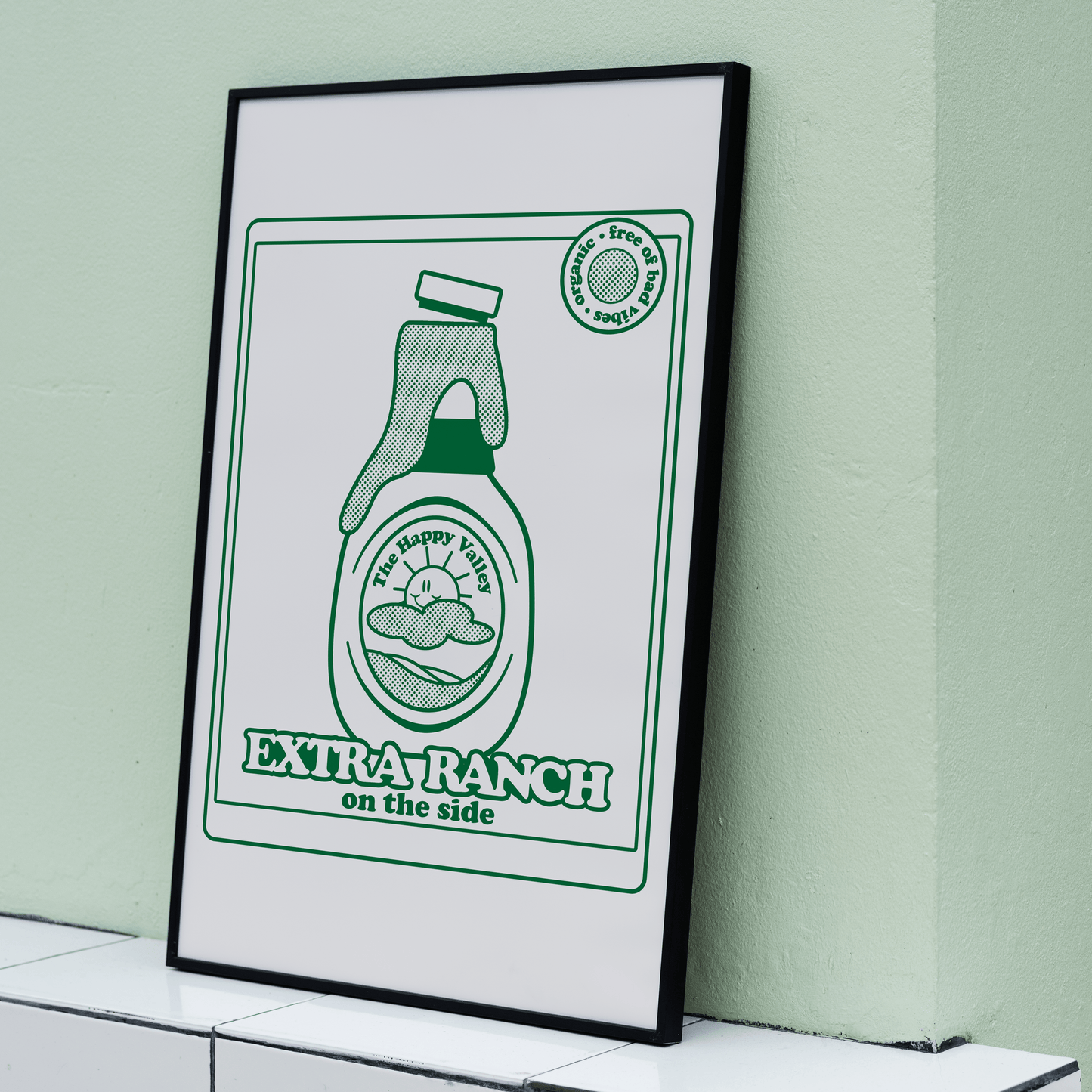 Extra Ranch On The Side Print - THE WALL SNOB