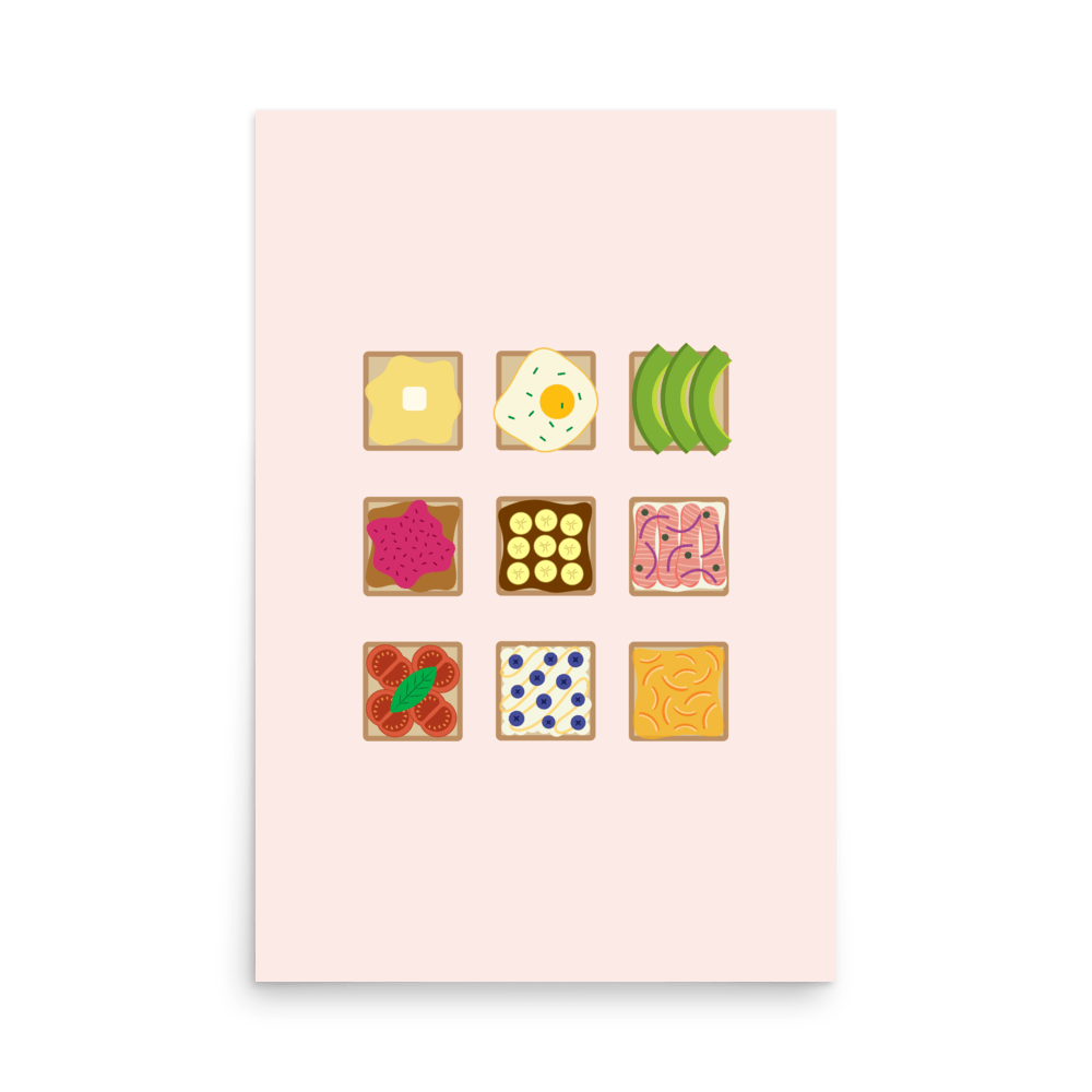 Feeling Toast-y Print - THE WALL SNOB