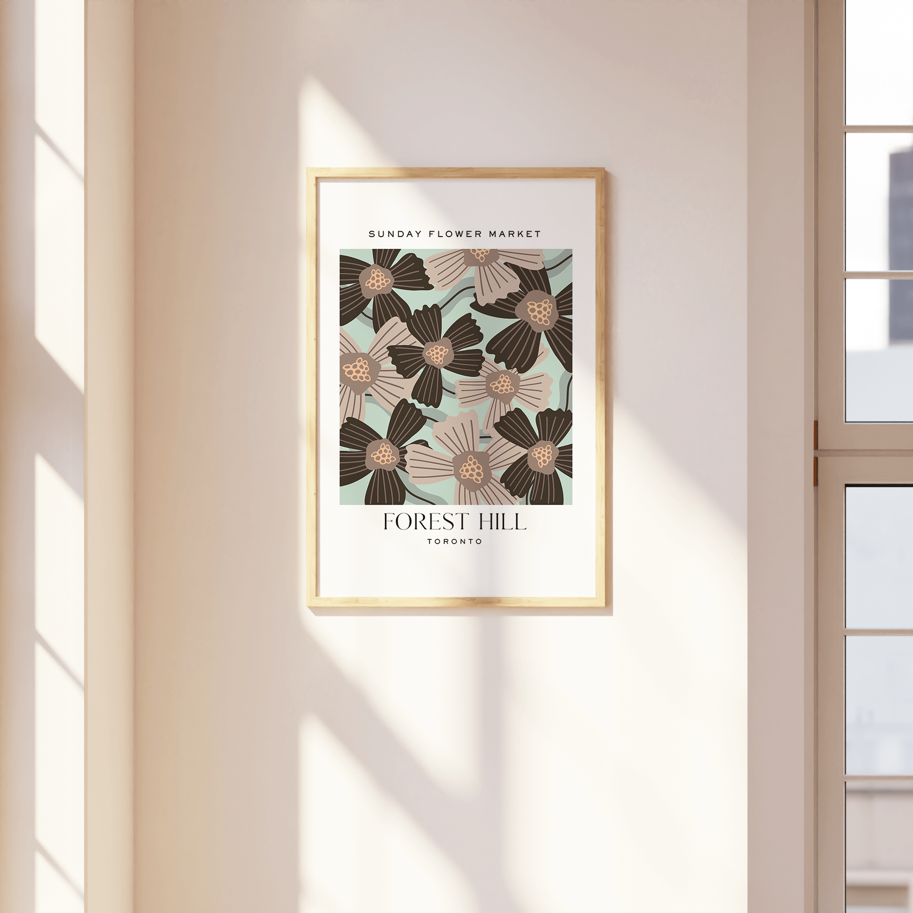 Forest Hill Toronto Flower Market Print - THE WALL SNOB
