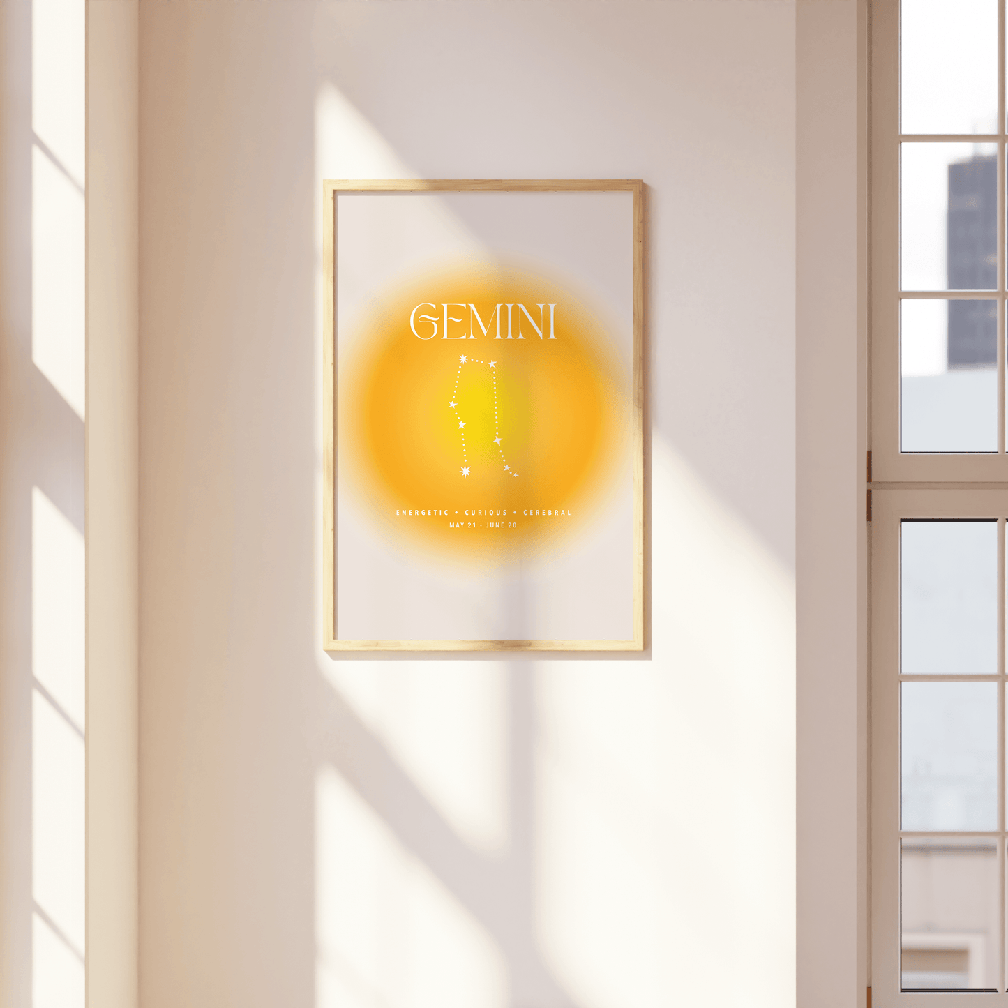 Gemini Aura, Poster - THE WALL SNOB