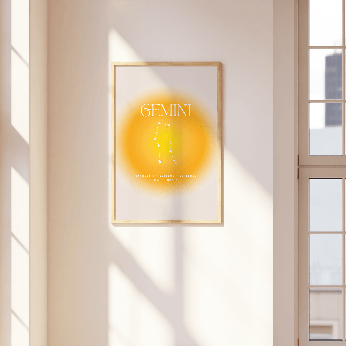 Gemini Aura, Poster - THE WALL SNOB