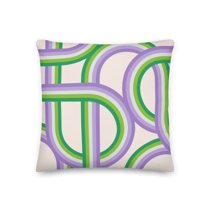 Genderqueer Pride Stripes Pillowcase - THE WALL SNOB