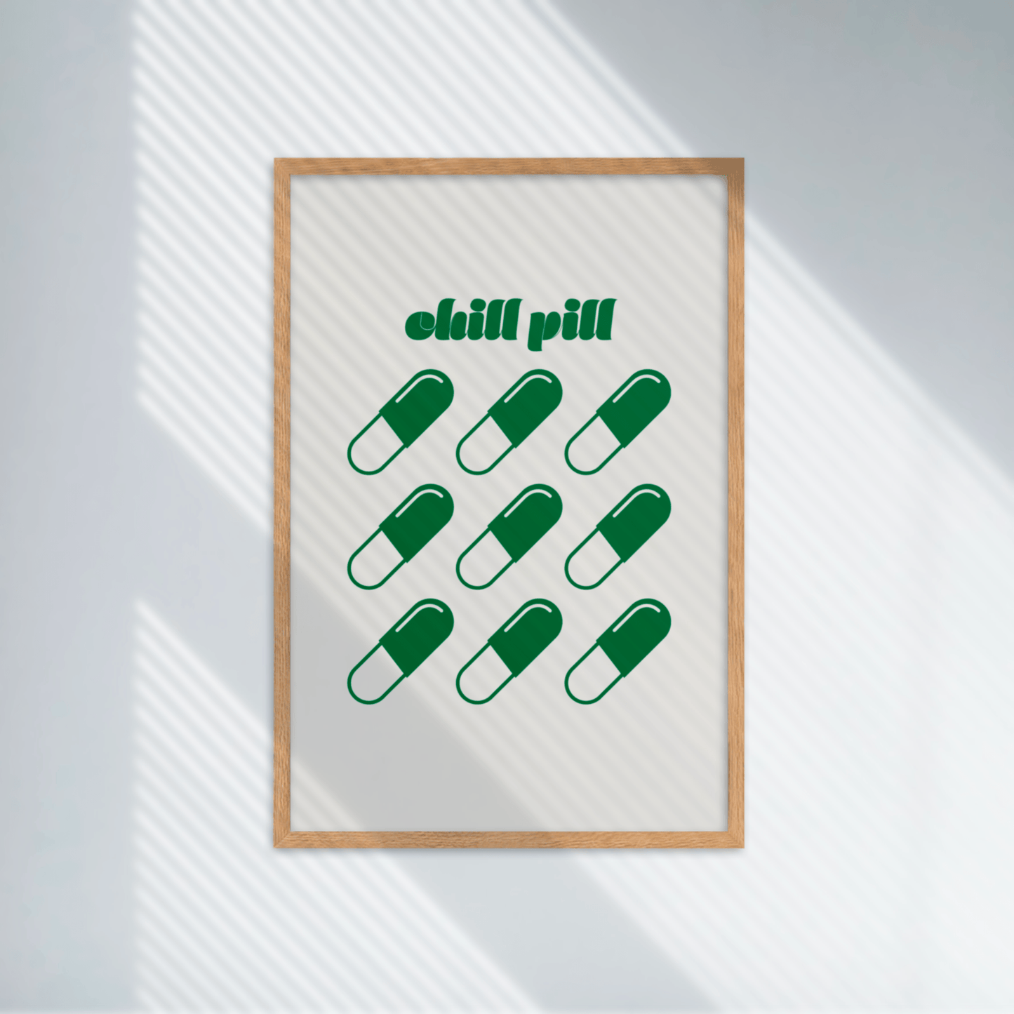 Green Chill Pill, Poster - THE WALL SNOB