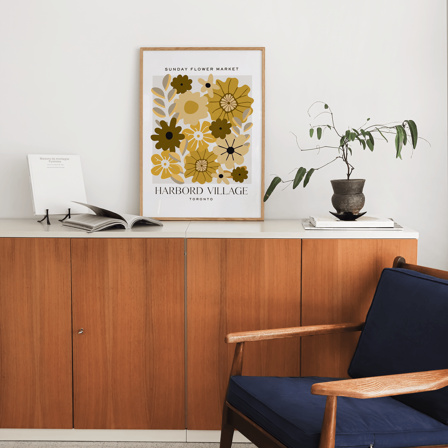 Harbord Village Toronto Flower Market Print - THE WALL SNOB