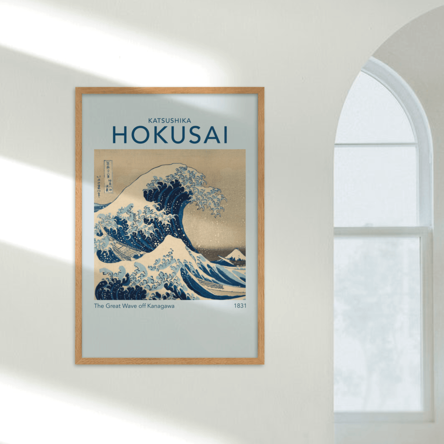 Hokusai The Great Wave, Poster - THE WALL SNOB