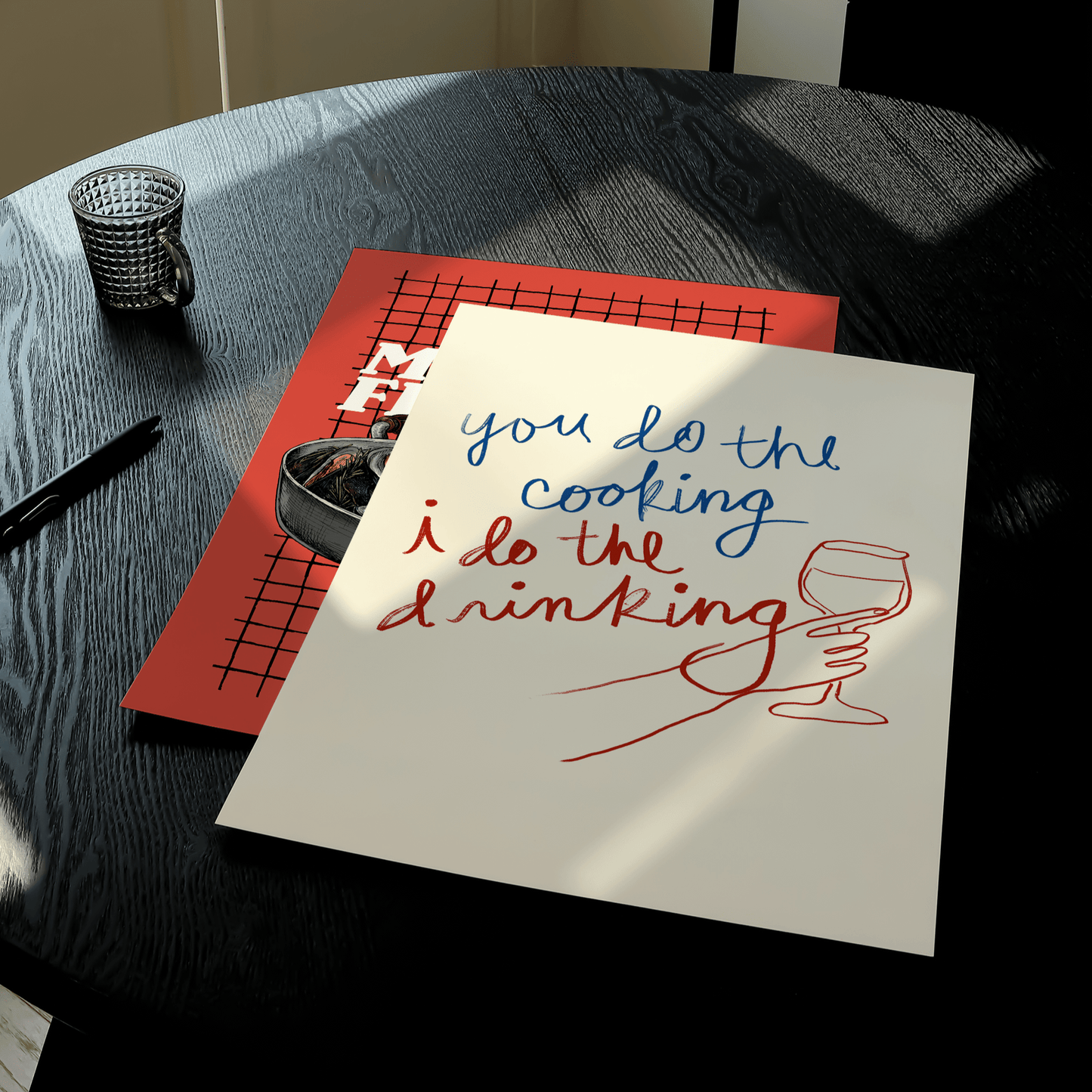 I Do The Drinking Print - THE WALL SNOB