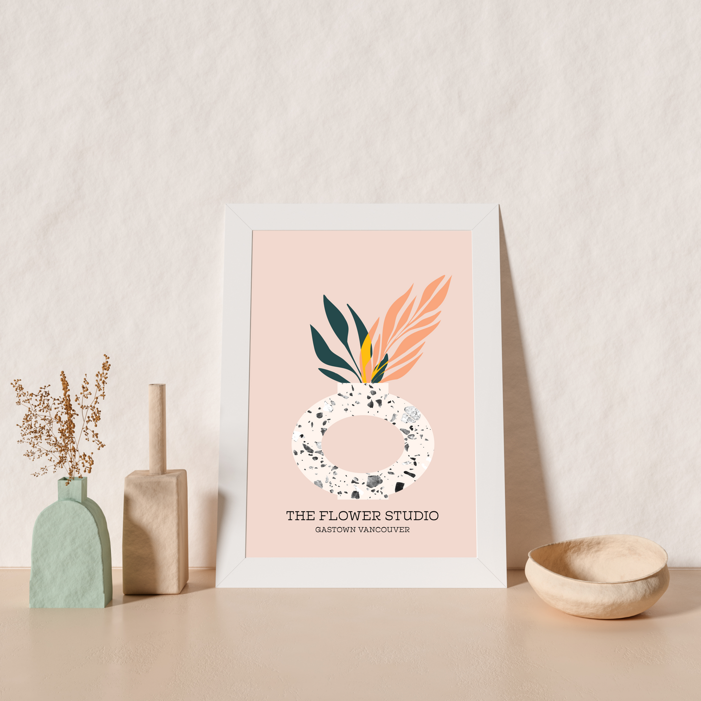 The Flower Studio Gastown Vancouver Print - THE WALL SNOB